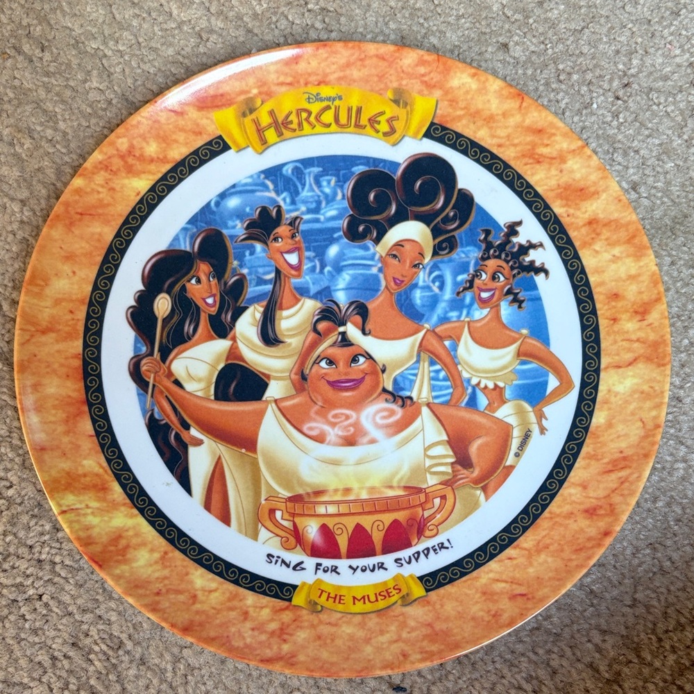 Disney Hercules original plates-full set